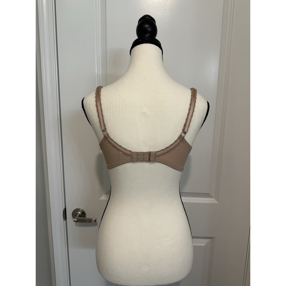 Wacoal Evocative Edge Underwire Bra‎ Sheer Lace Color Roebuck 34D Full Figure - Picture 3 of 4